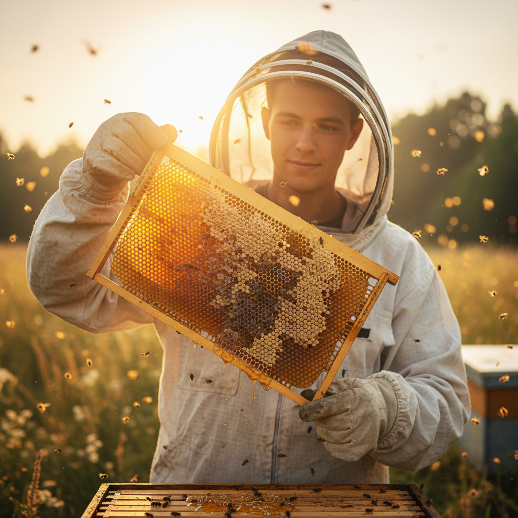 Golden Nectar: A Beekeeper's Reverie