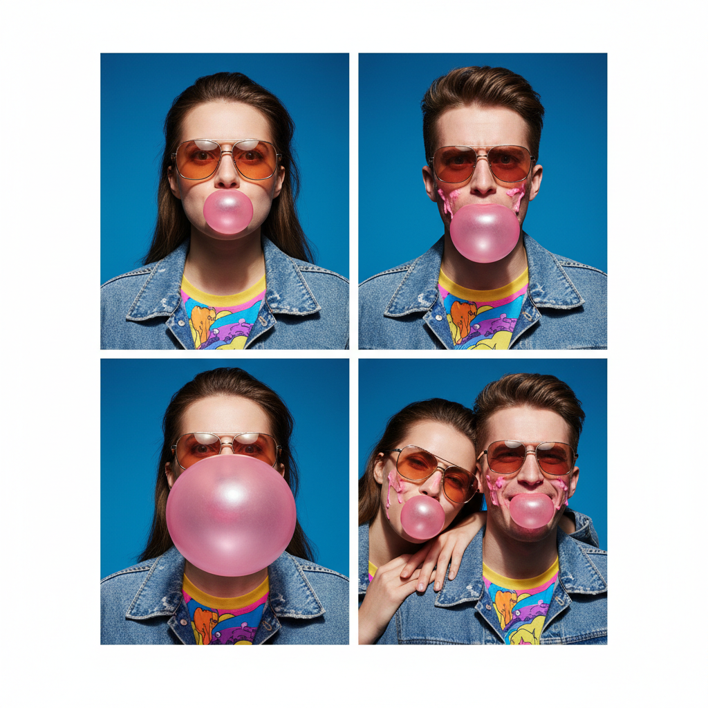 Bubblegum Pop: A Retro Love Story