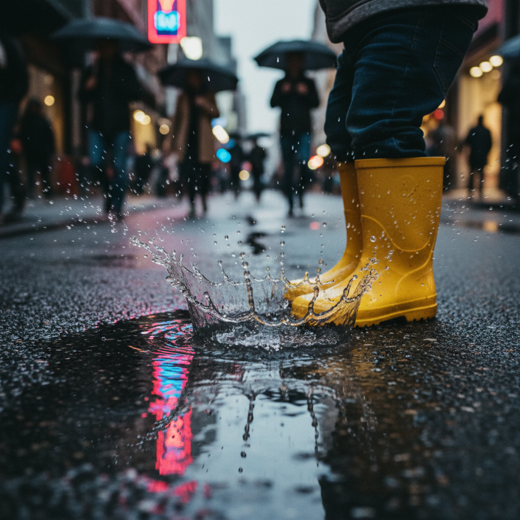 Urban Ripple: The Yellow Boot