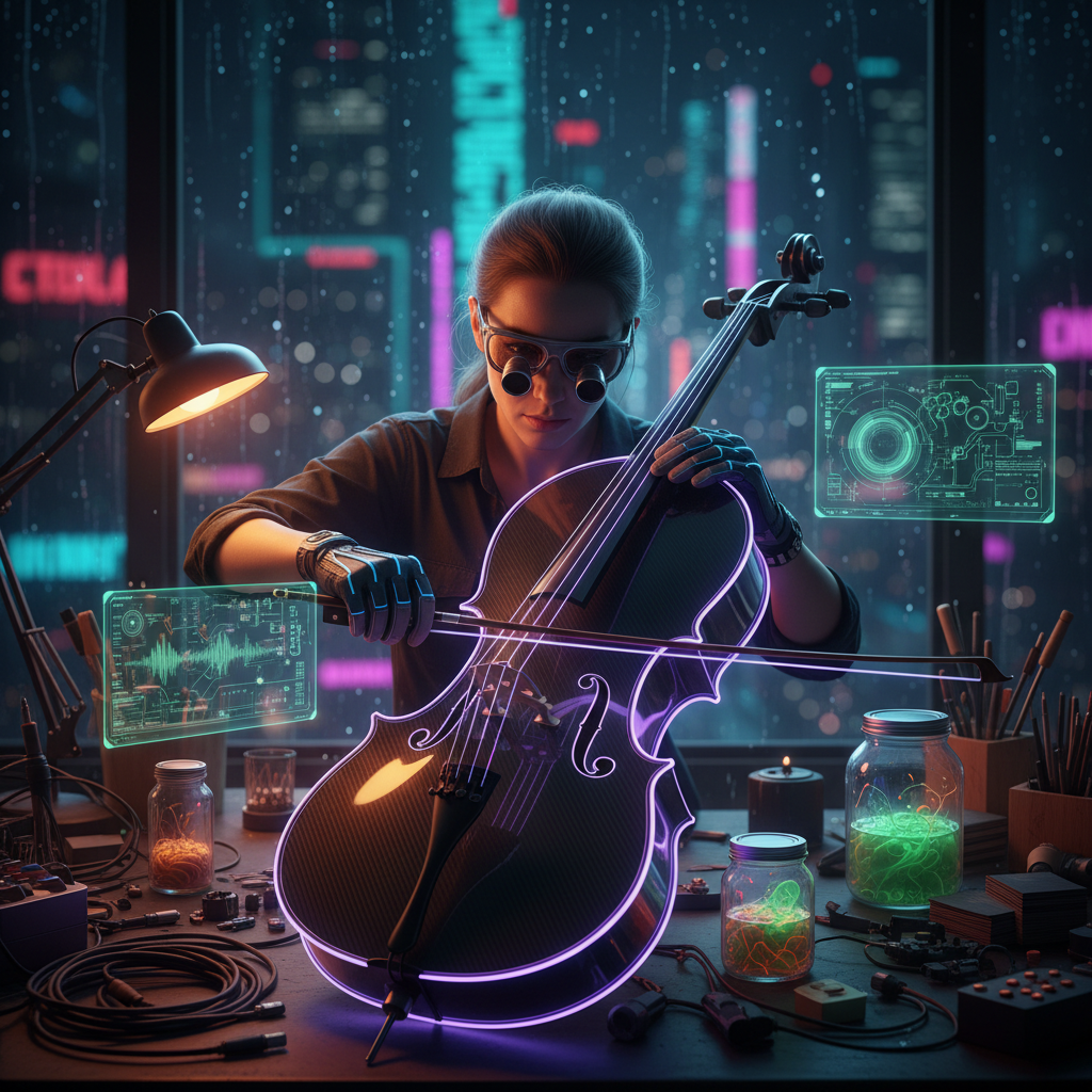 The Sonic Luthier: Resonance in Glass