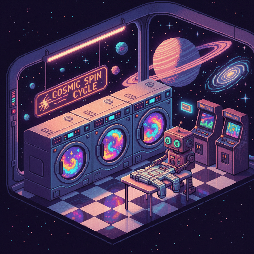 Cosmic Spin Cycle: The Orbital Laundromat