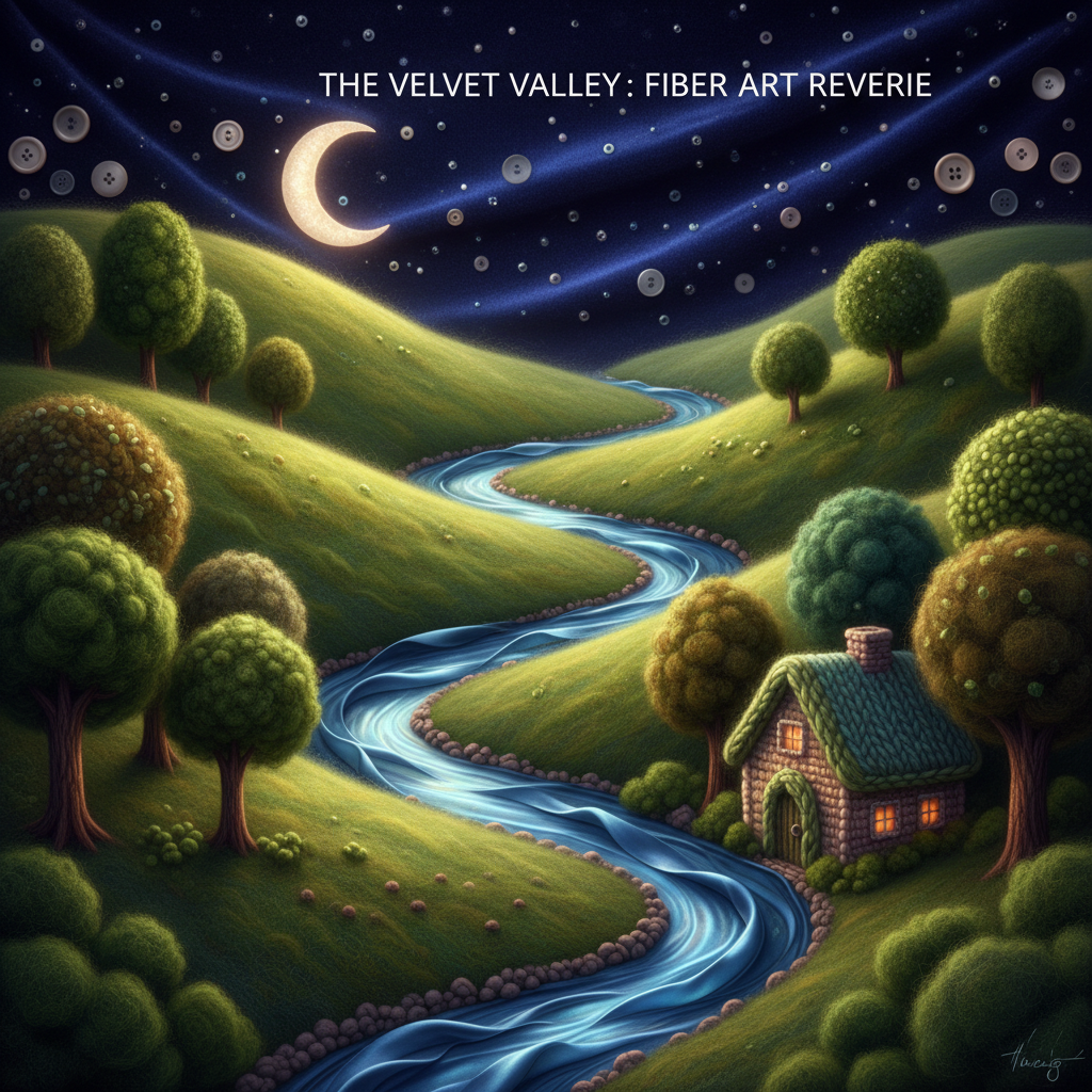The Velvet Valley: Fiber Art Reverie