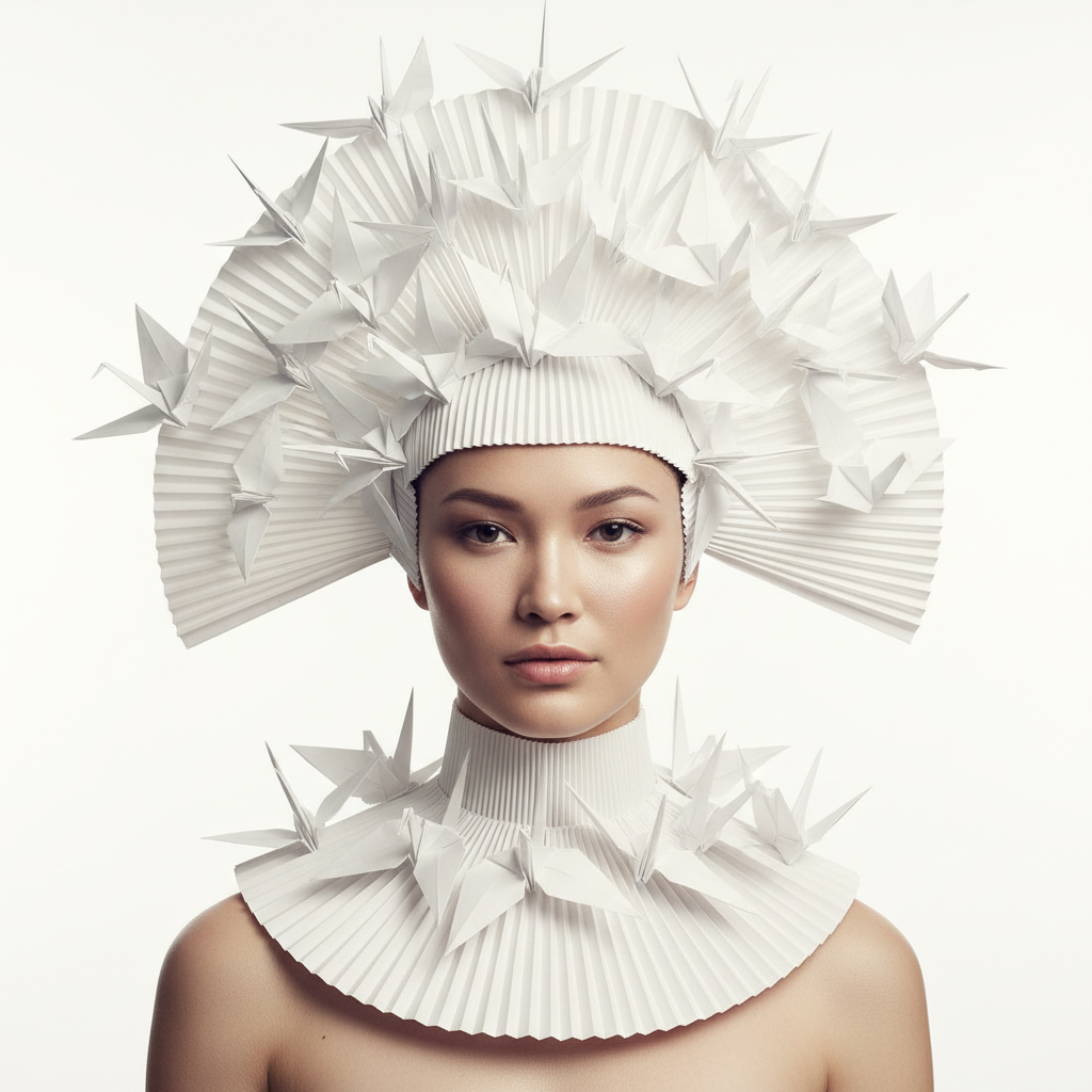 Paper Sovereignty: The Origami Muse