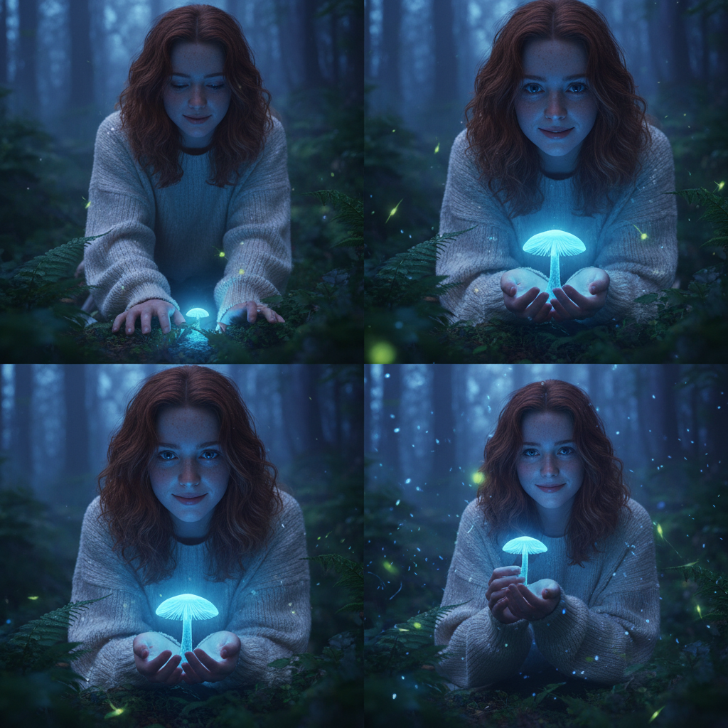 Twilight's Bioluminescent Whisper
