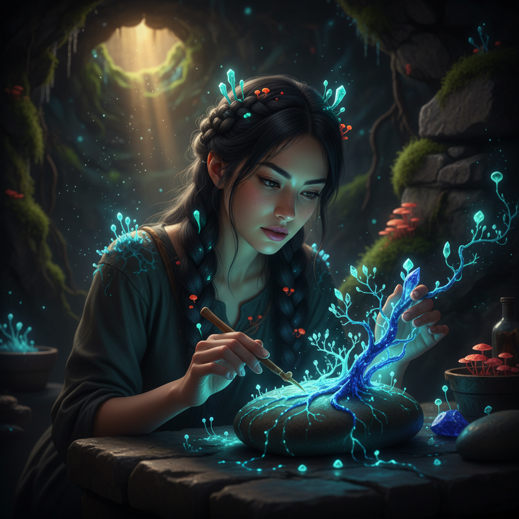 Myco-Alchemy: Weaver of Light