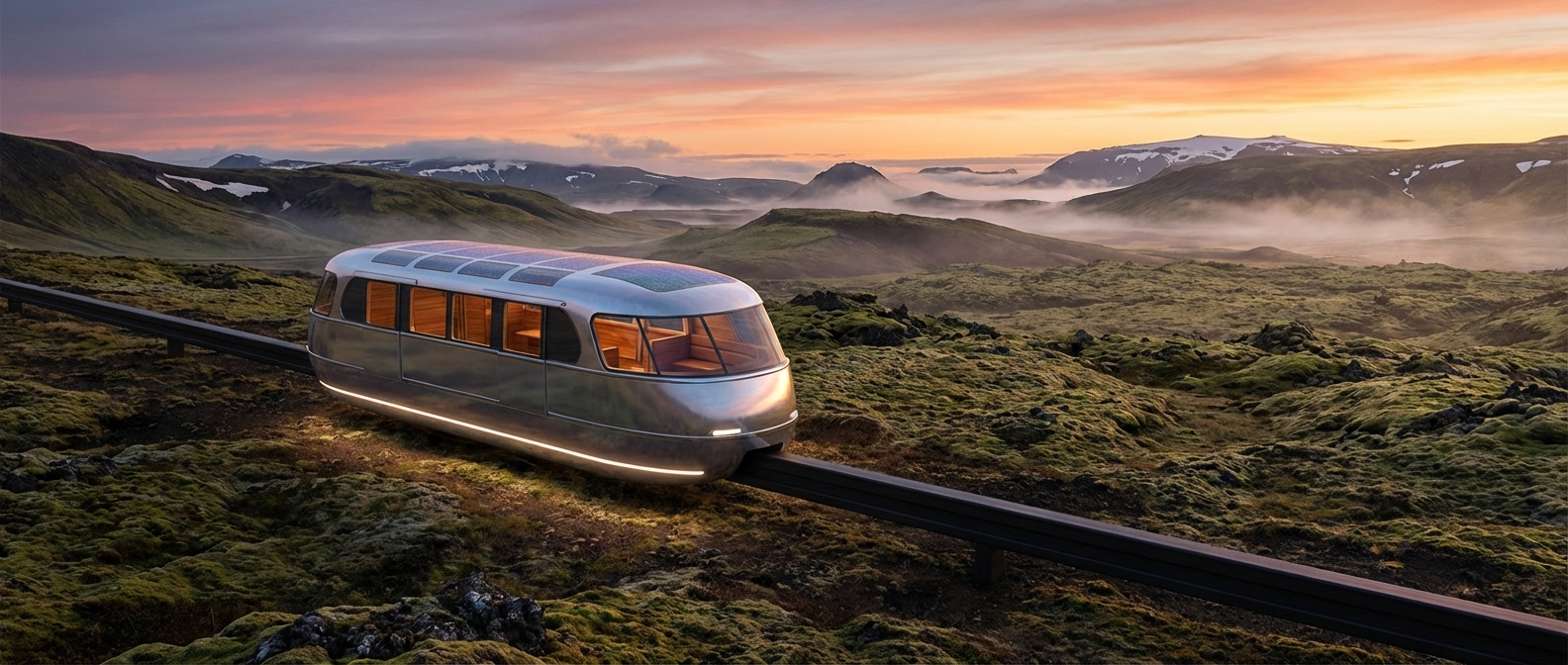Silent Voyage: Icelandic Golden Hour