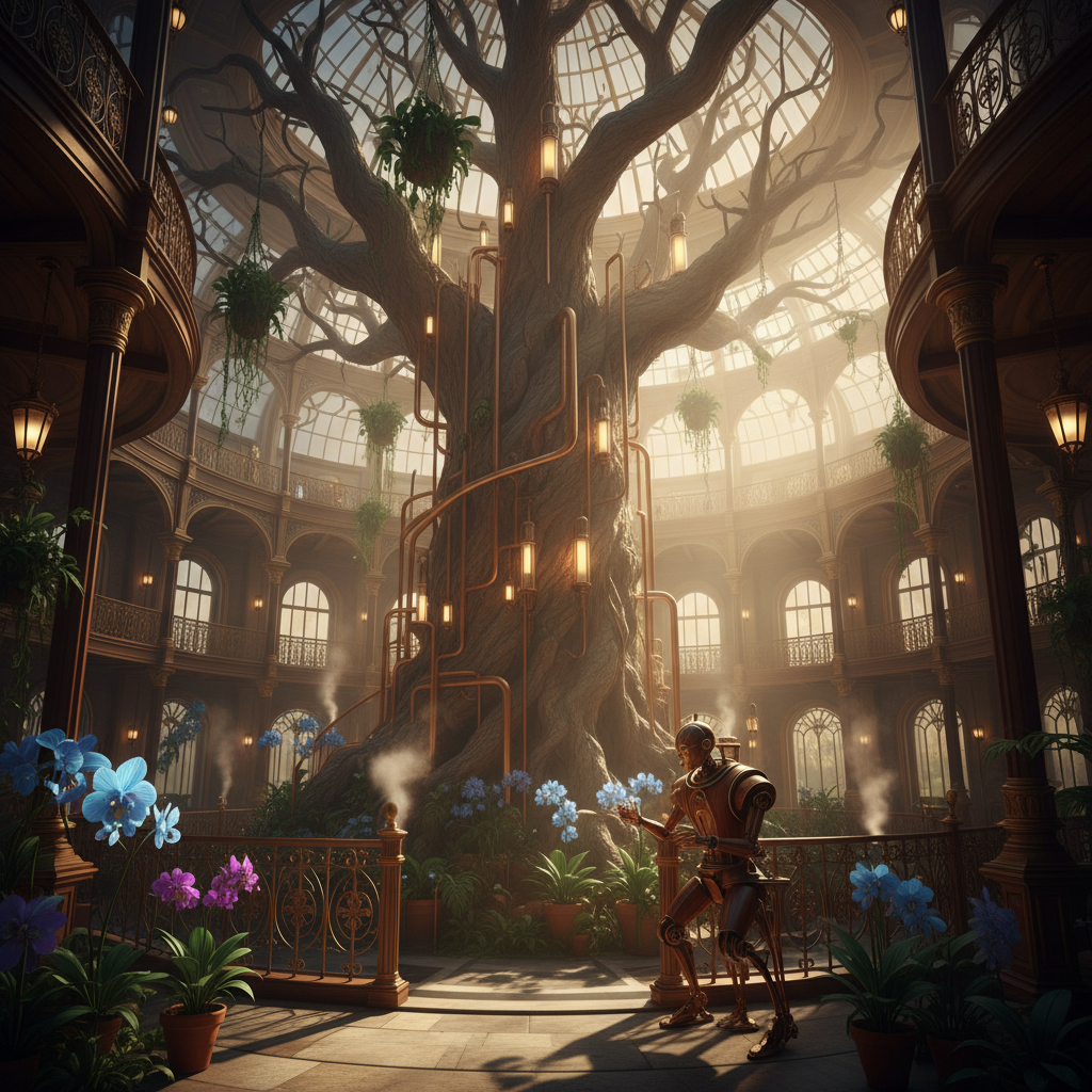 The Aetherium Heartwood Conservatory