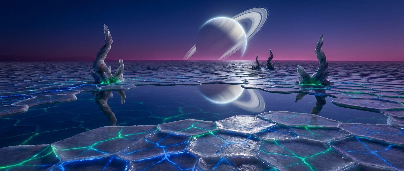 Astral Salt Flats: Genesis Glow