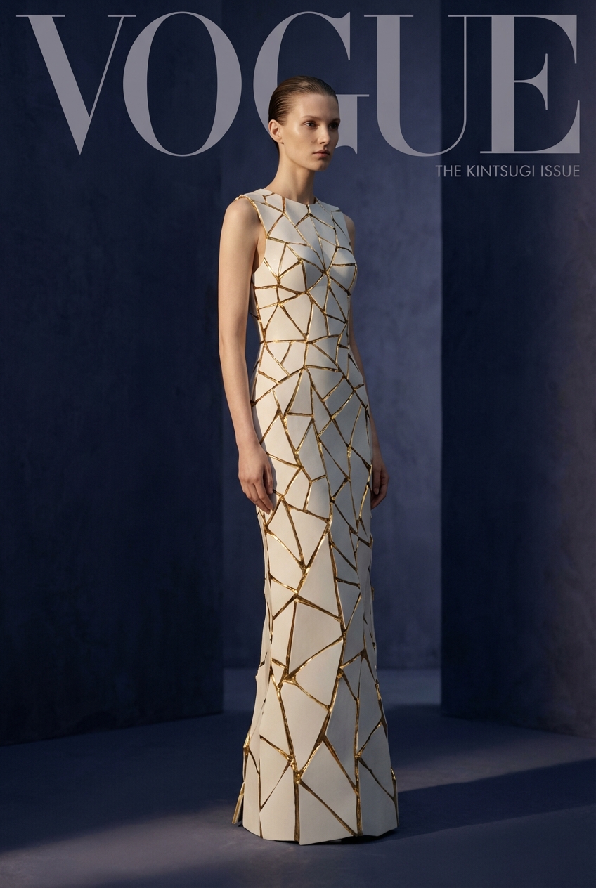Golden Fracture: Kintsugi Couture
