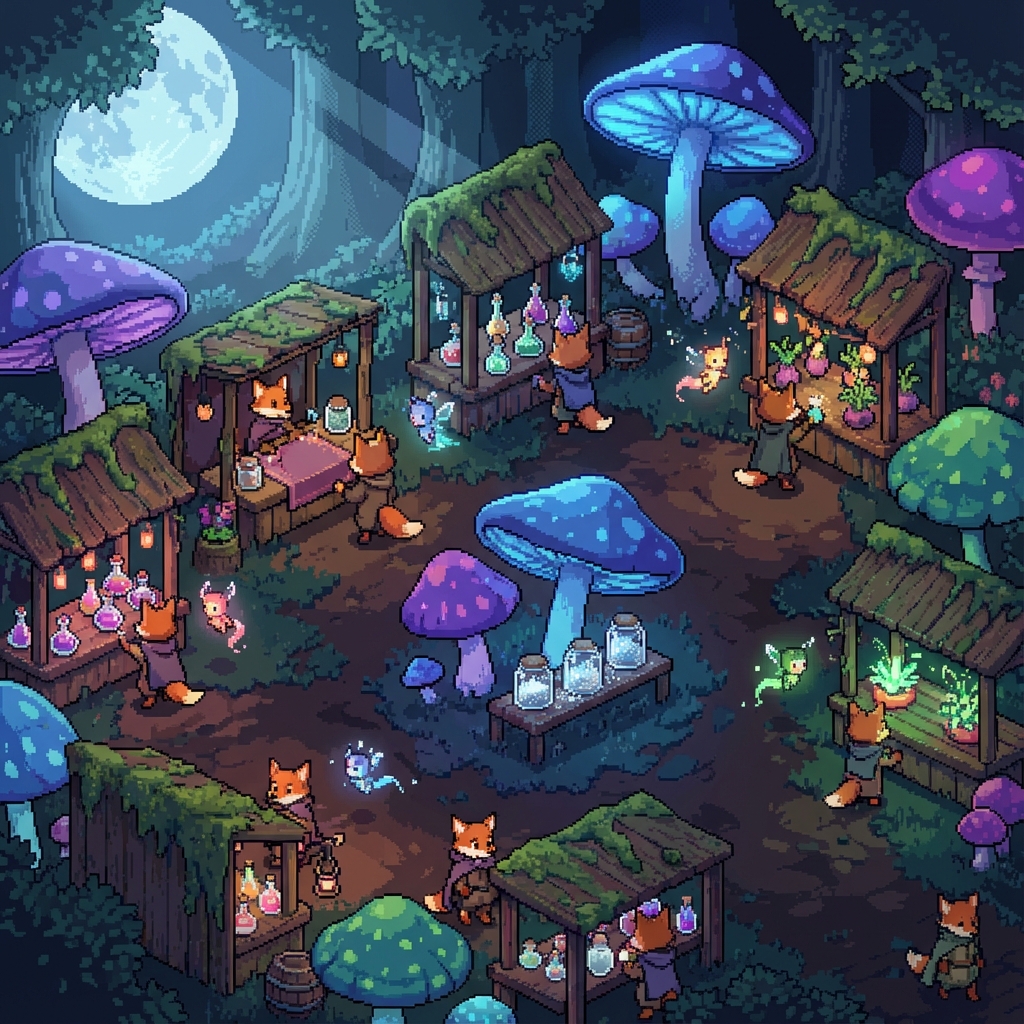Starlight & Spore Bazaar