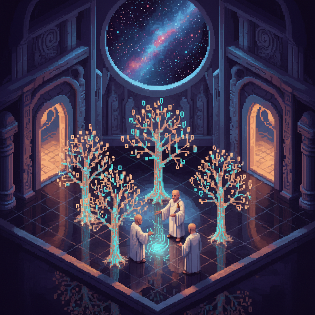 Midnight Serenity: The Data-Grove Sanctuary