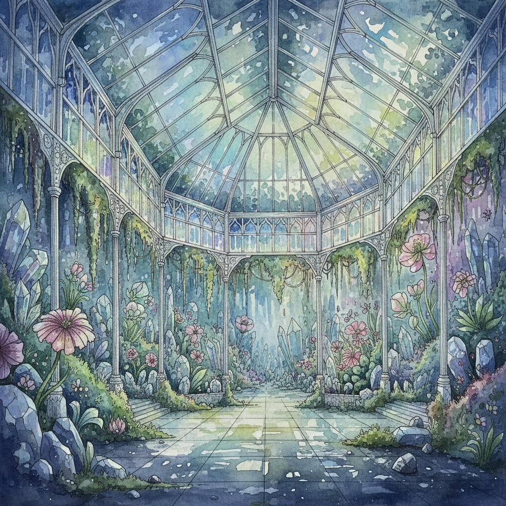 Whispers of Crystal Bloom