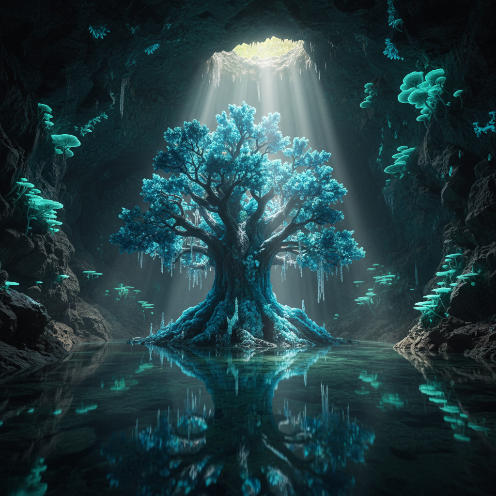 The Azurite Arbor