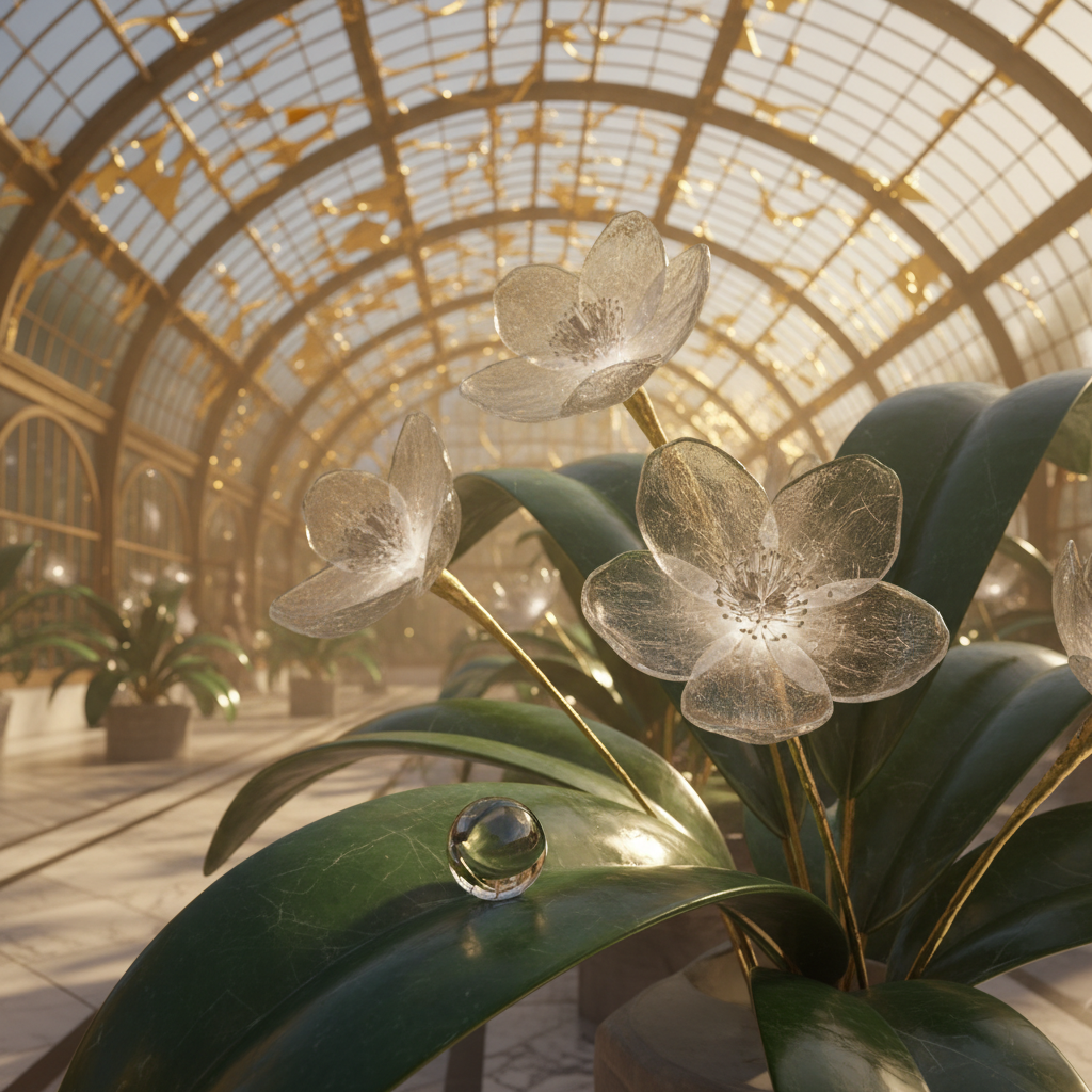 Golden Mend, Porcelain Bloom