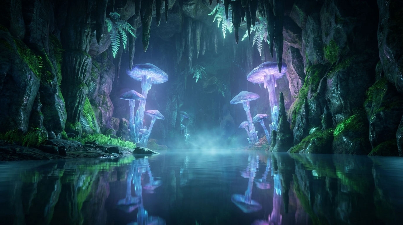 The Crystal Veil Grotto