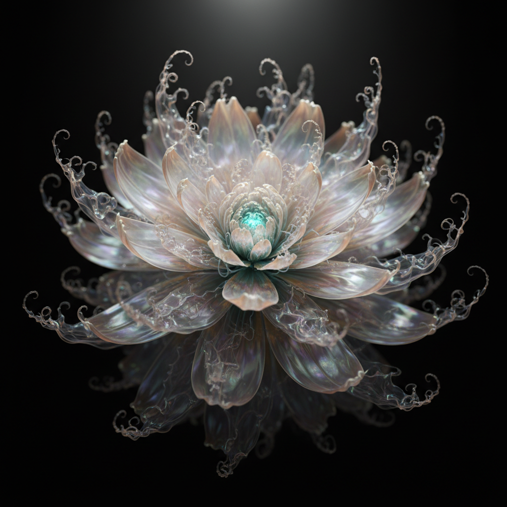Void Blossom: Sentient Serenity