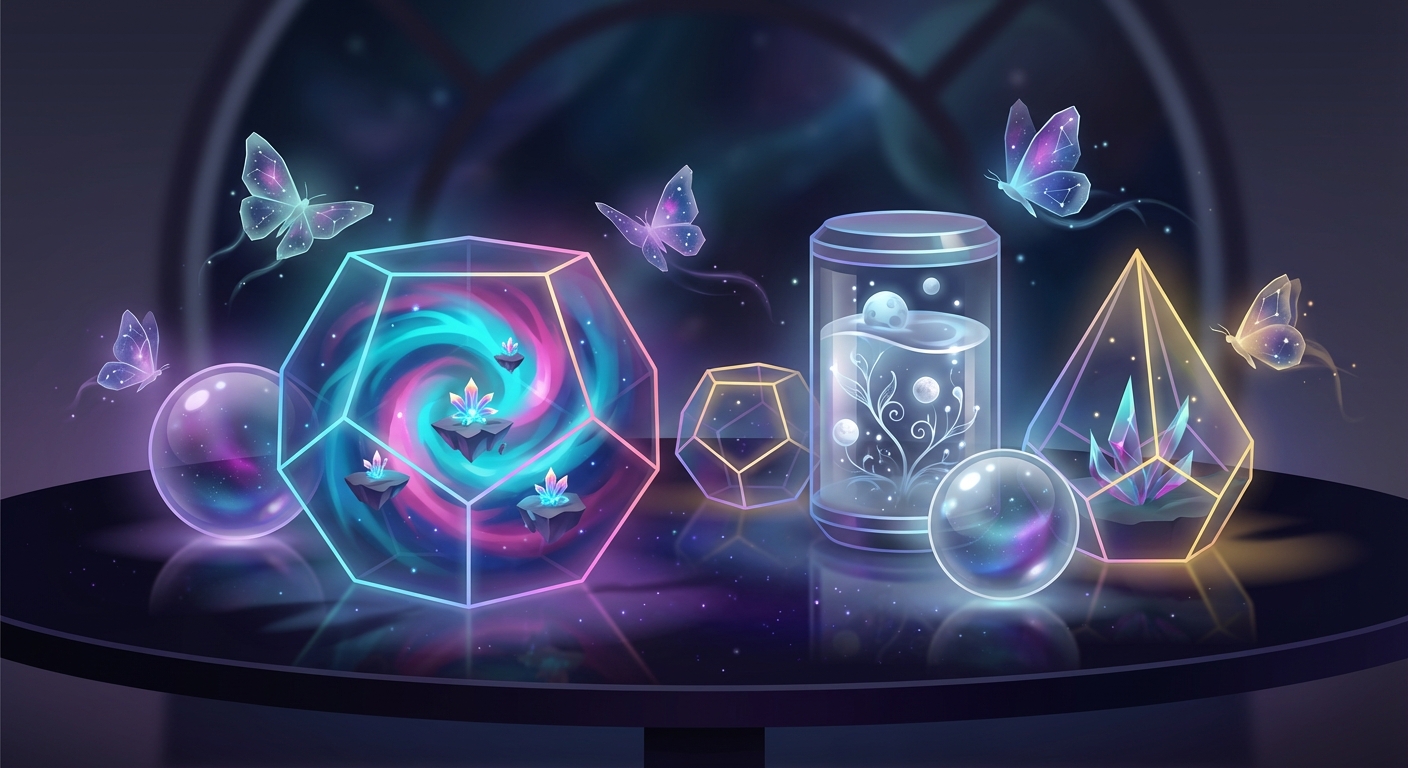 Celestial Botanist's Atelier: Echoes of the Cosmos