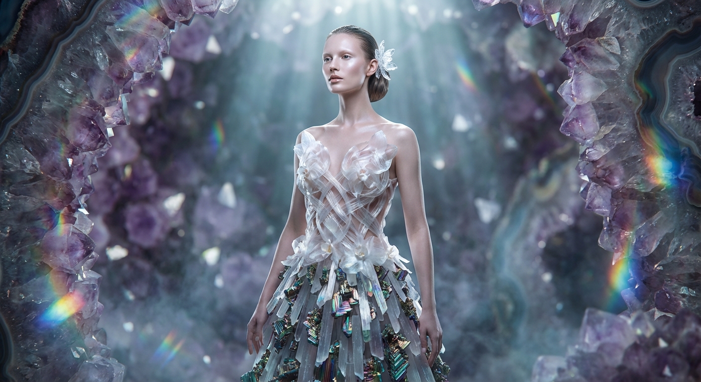 Geode Muse: Serene Refraction