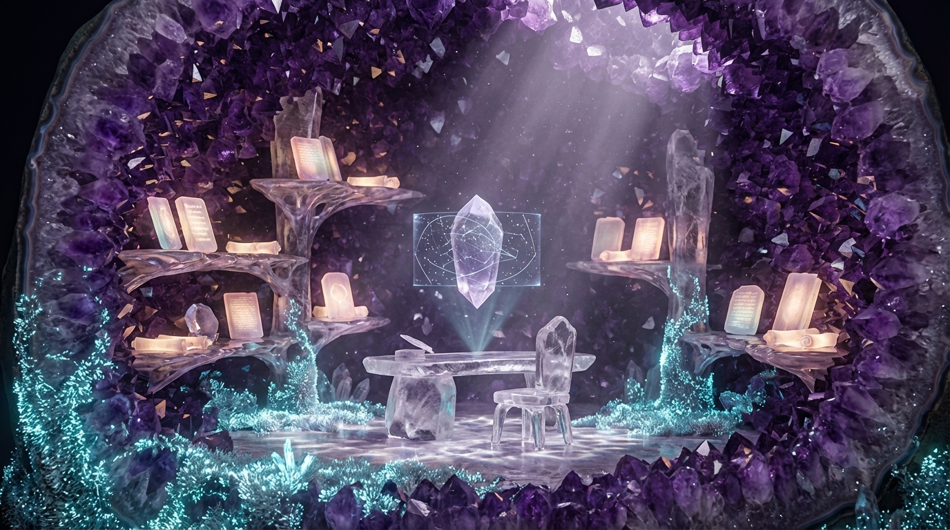 The Geode Sanctum: Crystalline Archive
