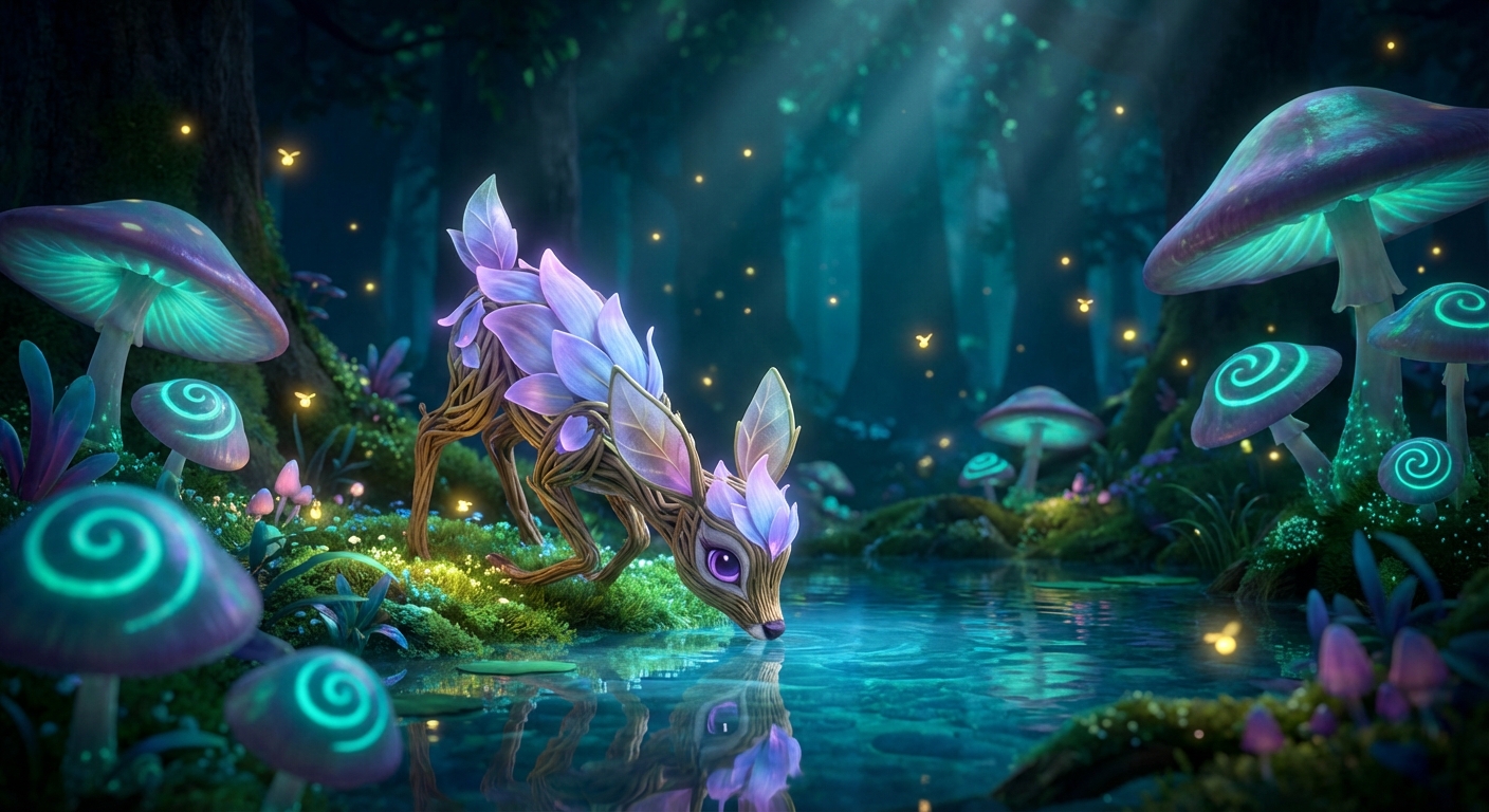 Whispers of the Petalwing Fawn