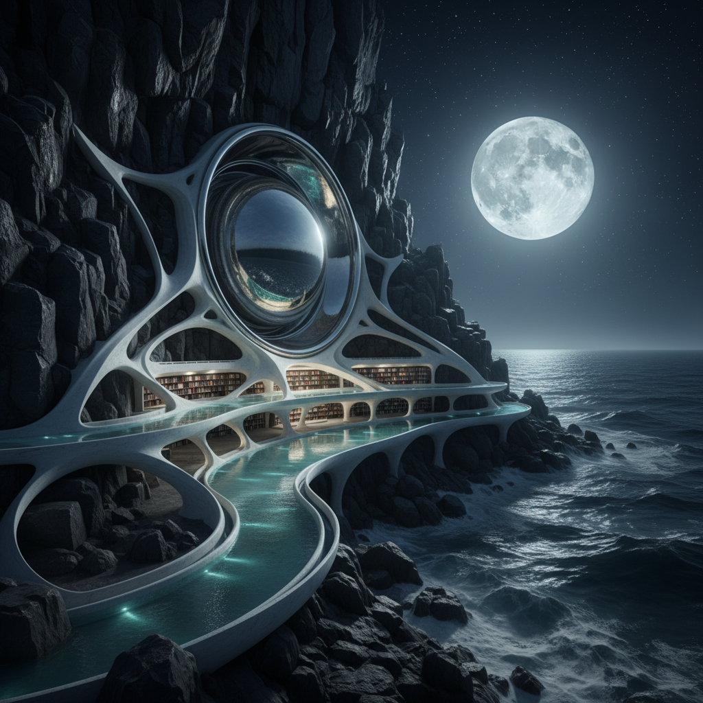 The Lunar-Tidal Atheneum: Sentinel of the Cosmic Tide