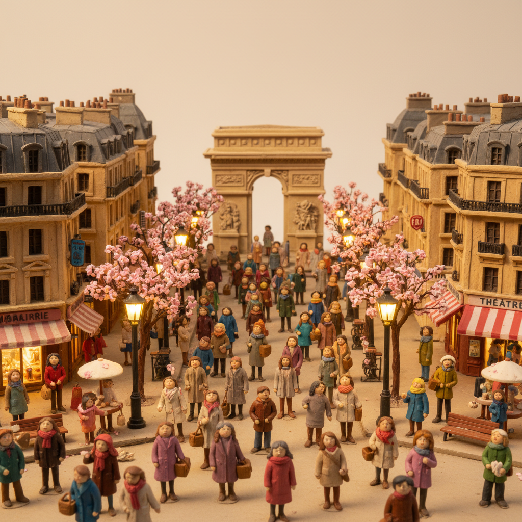Champs-Élysées: A Clay Bloom