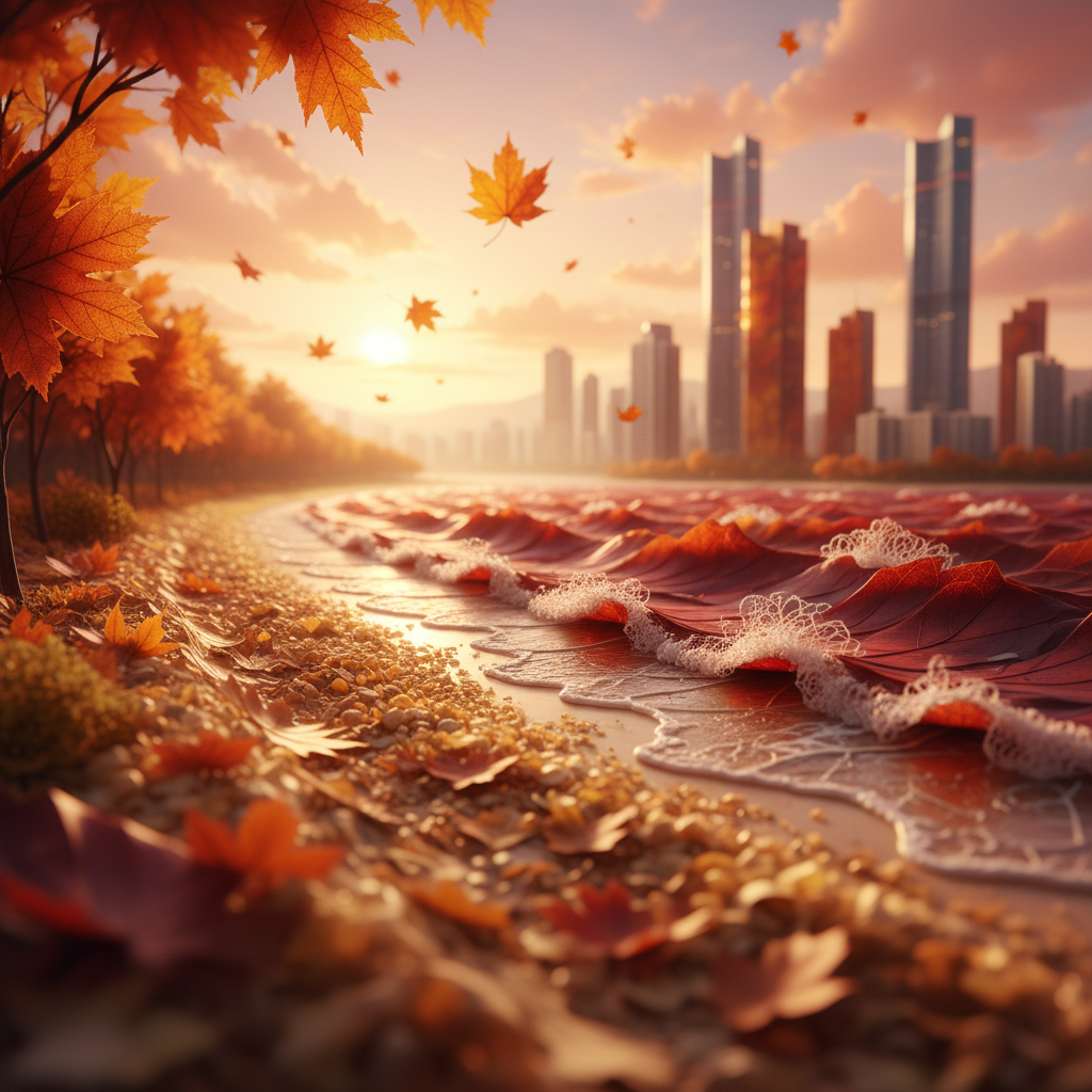 Whispers of Autumn Shore