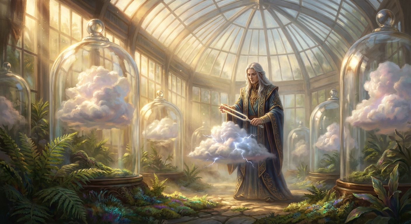 The Aetherium: Sanctuary of Living Clouds