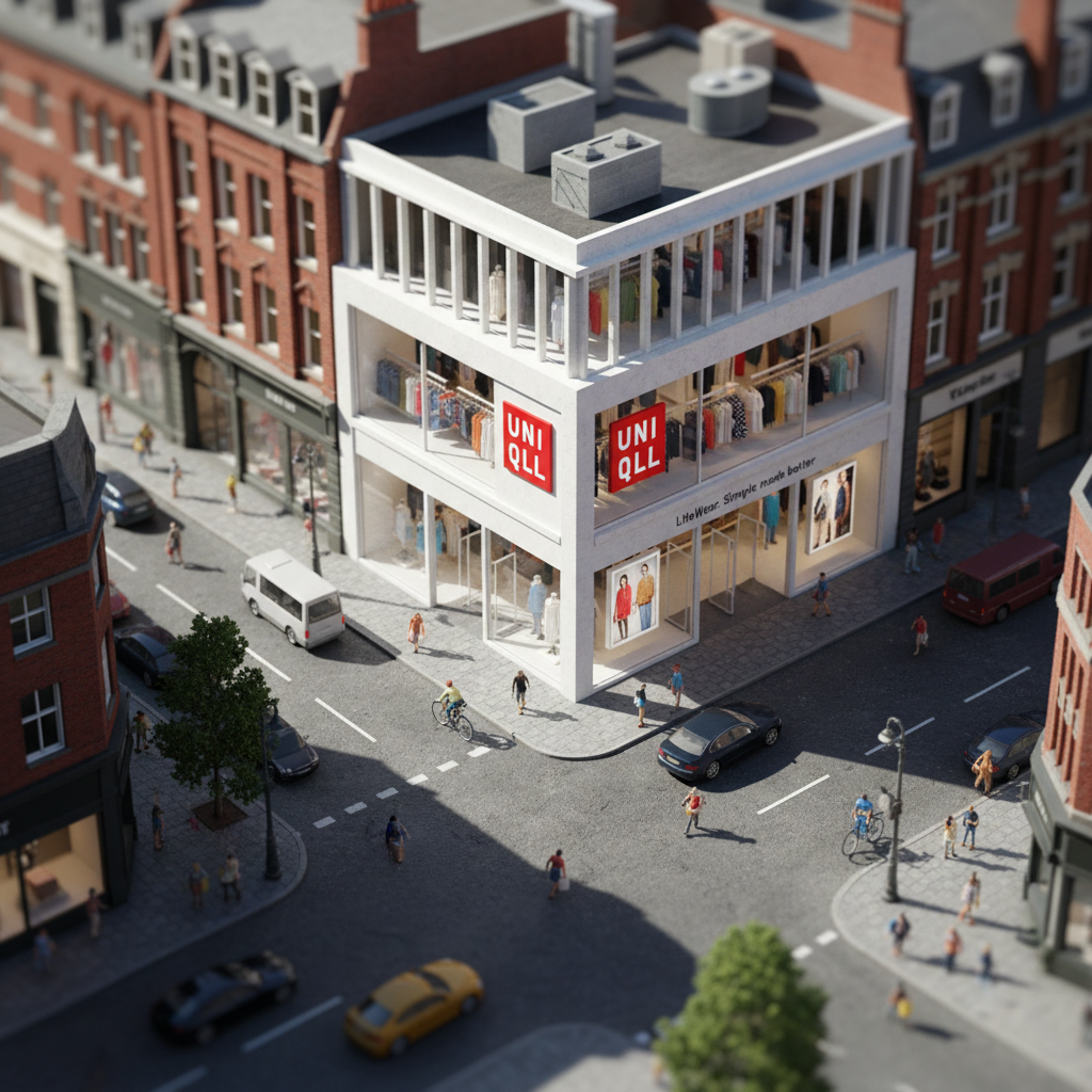 Metropolitan Tapestry: Uniqlo's Vibrant Weave