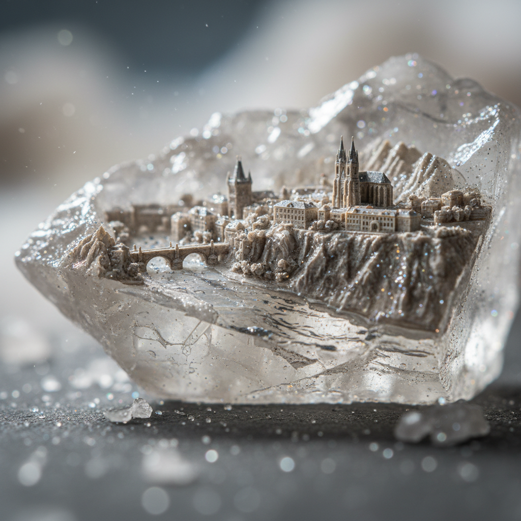Echoes of Prague: A Salted Downpour