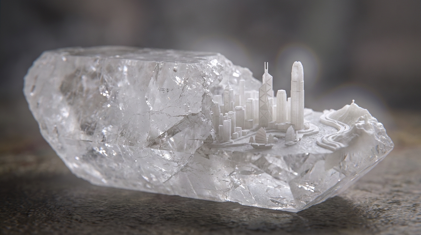 Whispers of Hong Kong: A Crystalline Ascent
