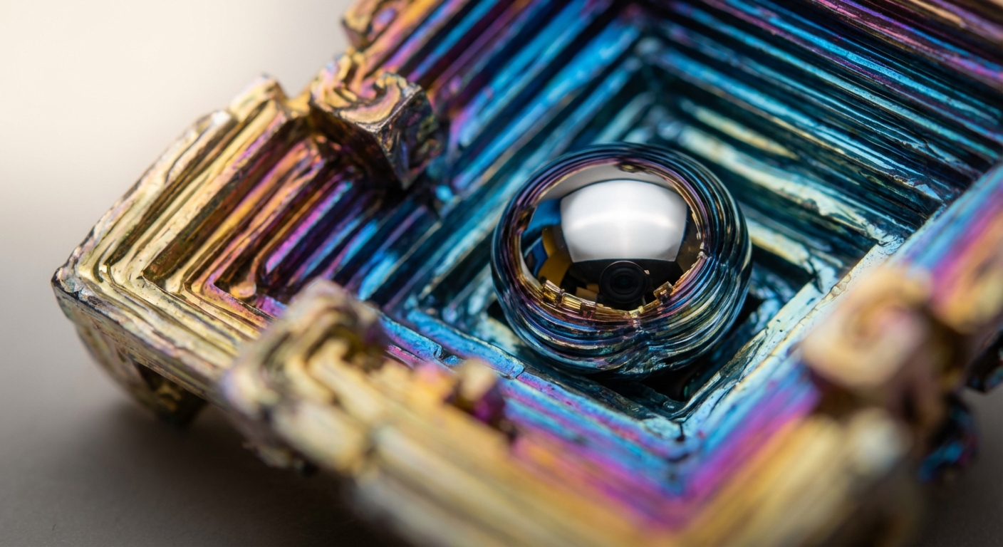 Mirrored Majesty: Gallium in Bismuth Labyrinth