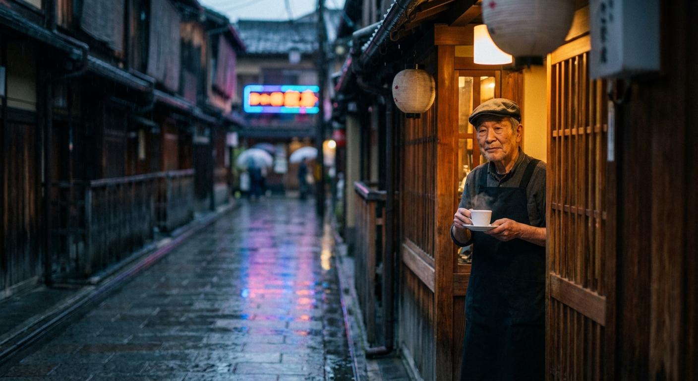 Twilight Serenity: Kyoto Kissaten