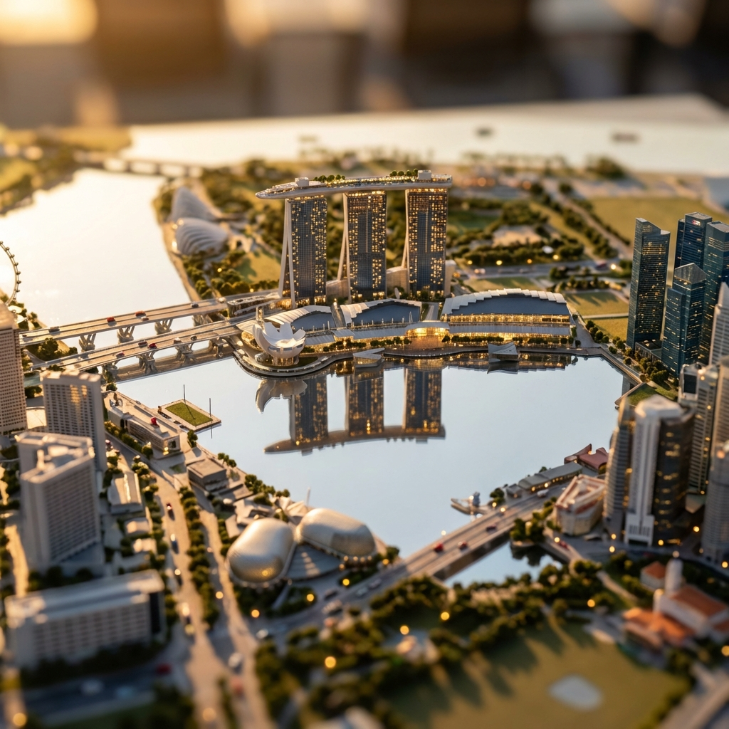 Miniature Marina Bay