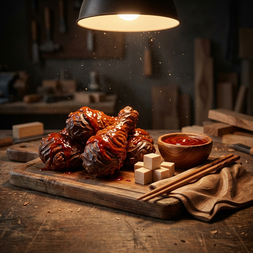 Carved Chicken Feast