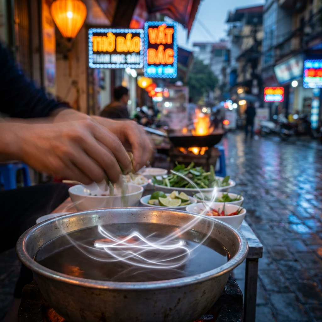 Long Exposure Pho Hanoi