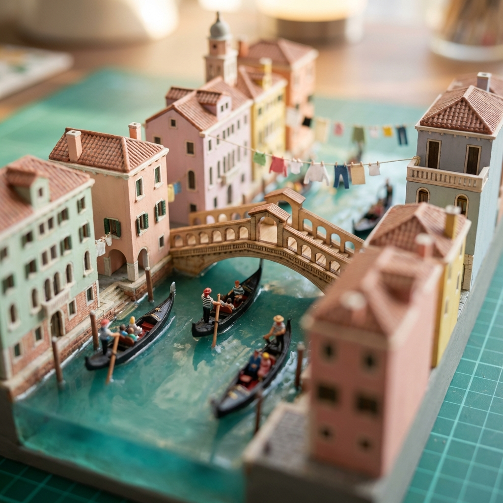 Toy Venice Gondola