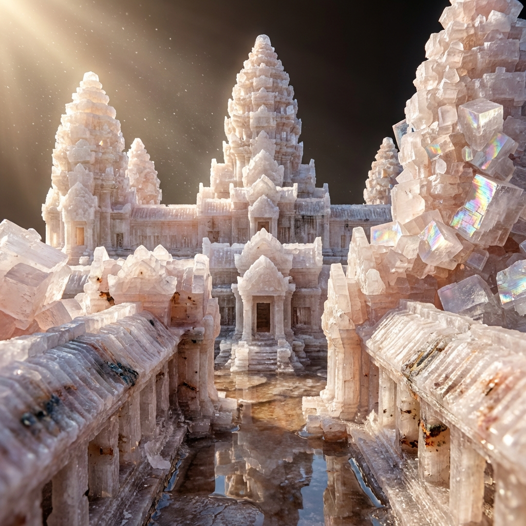 Salt Crystal Angkor Wat