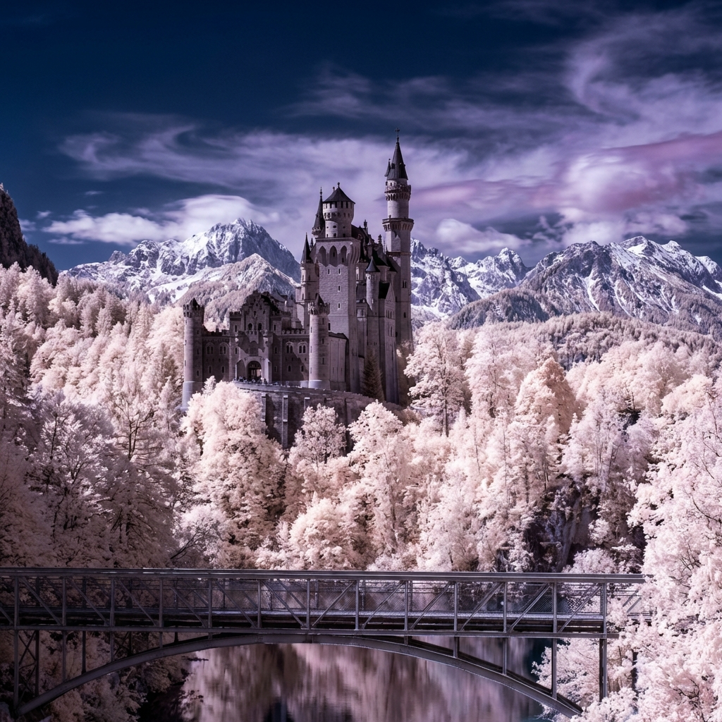 Infrared Neuschwanstein