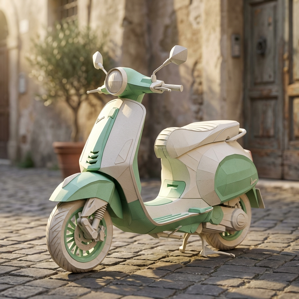 Origami Vespa Roma