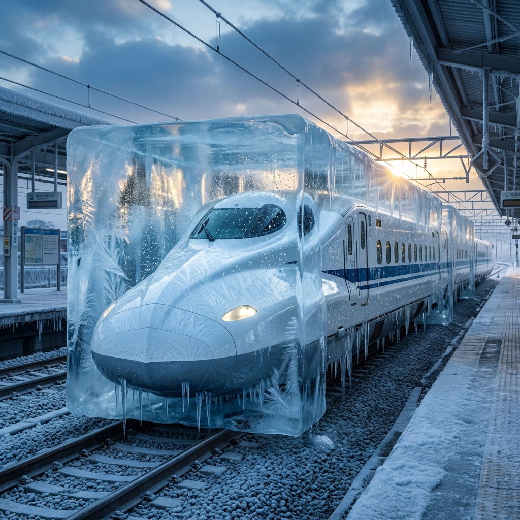 Frozen Shinkansen