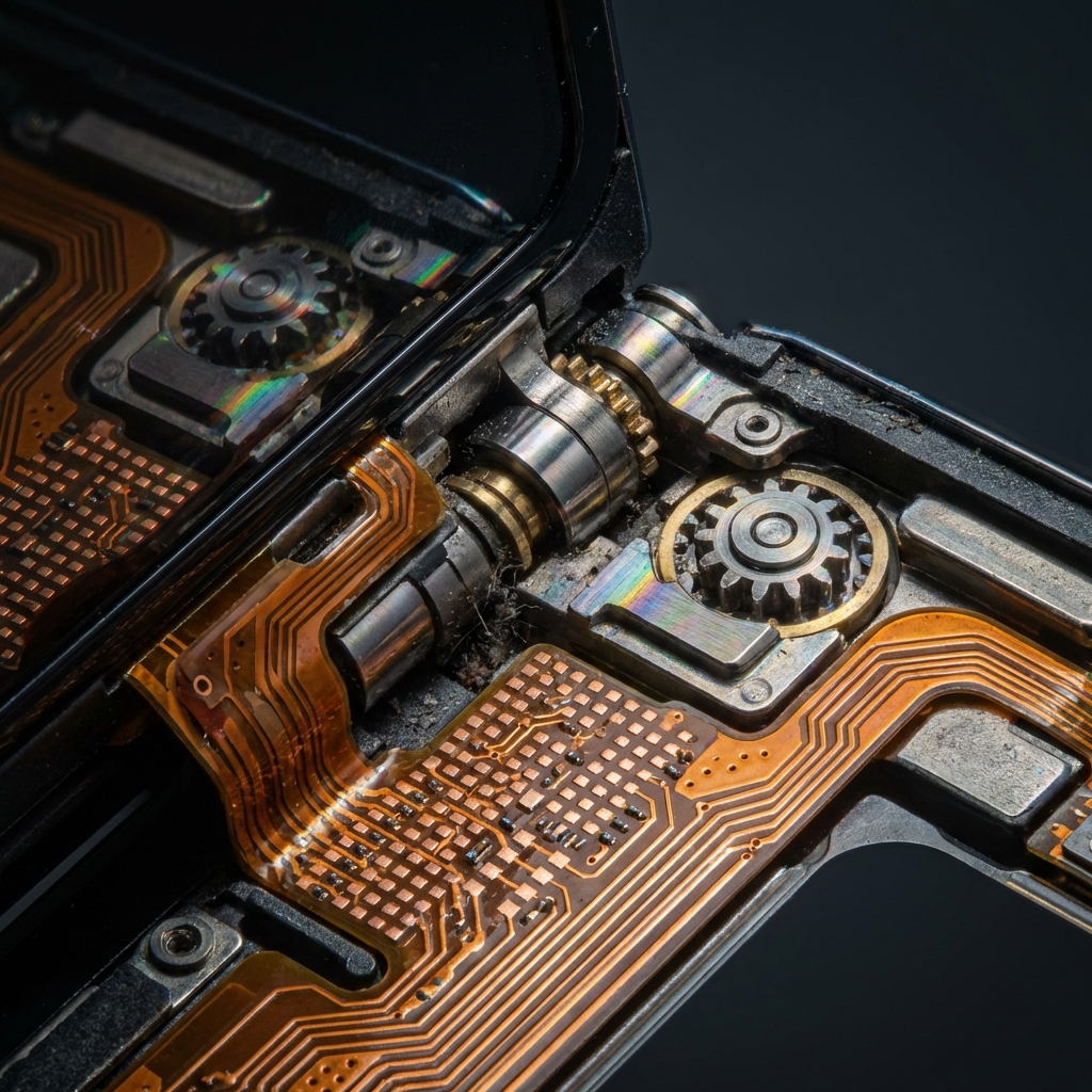 Circuit Galaxy Inside Galaxy Z Fold