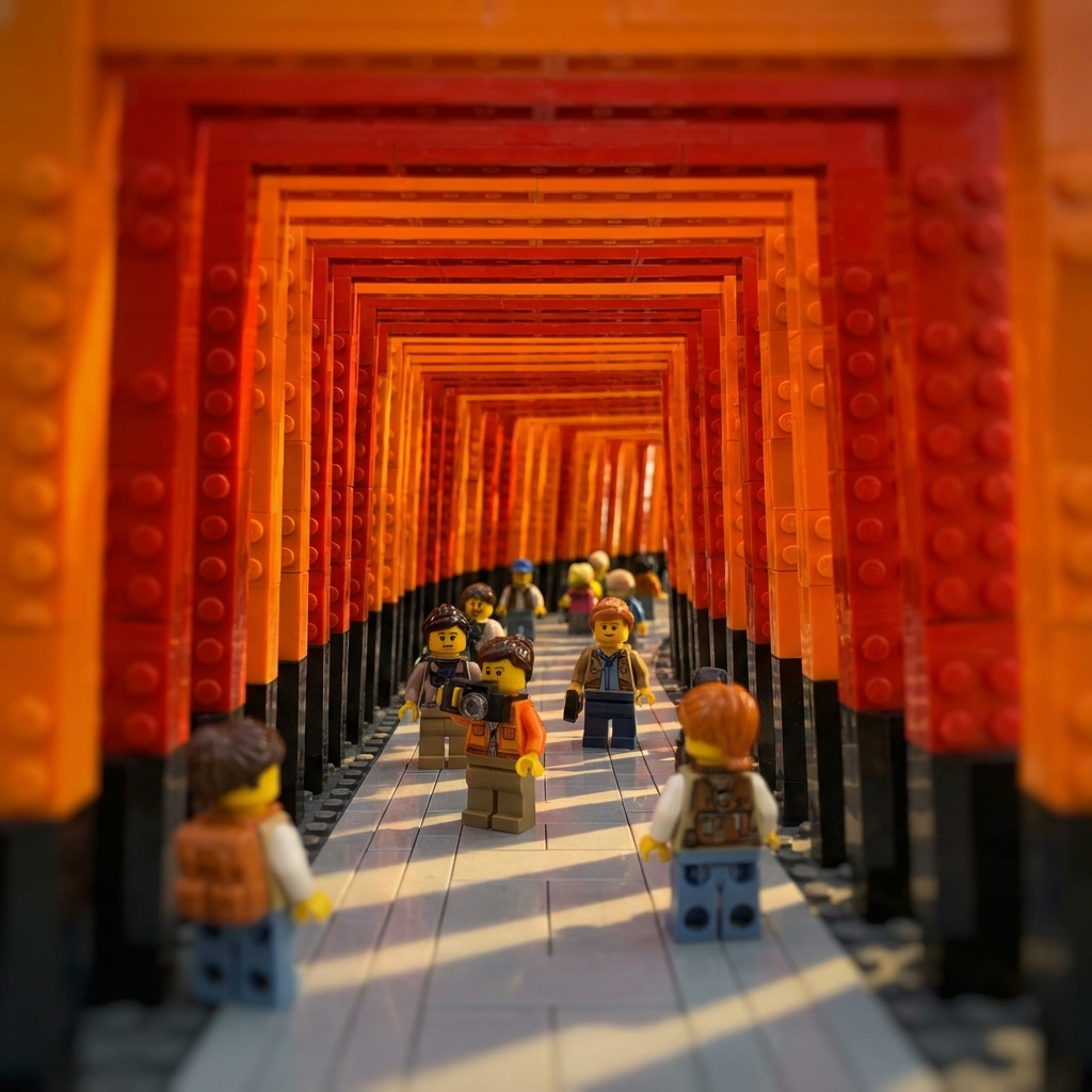 Lego Fushimi Inari Gates