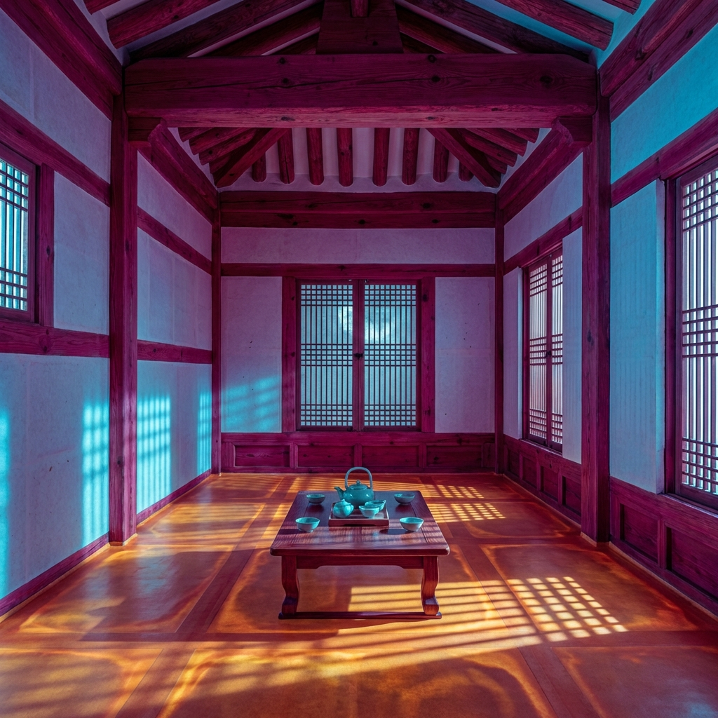 Infrared Hanok Dreamscape