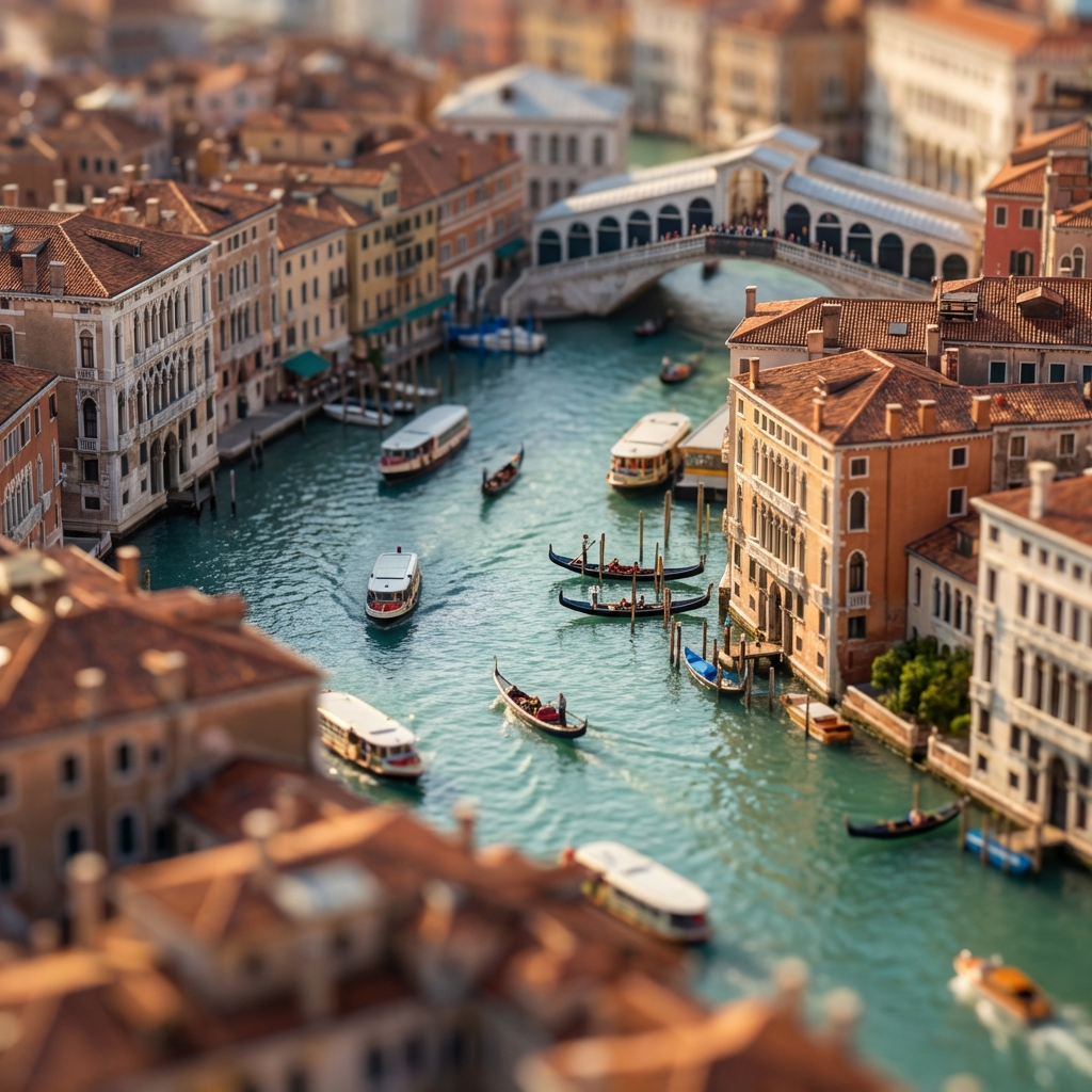 Tiny Venice - Gondola Toybox