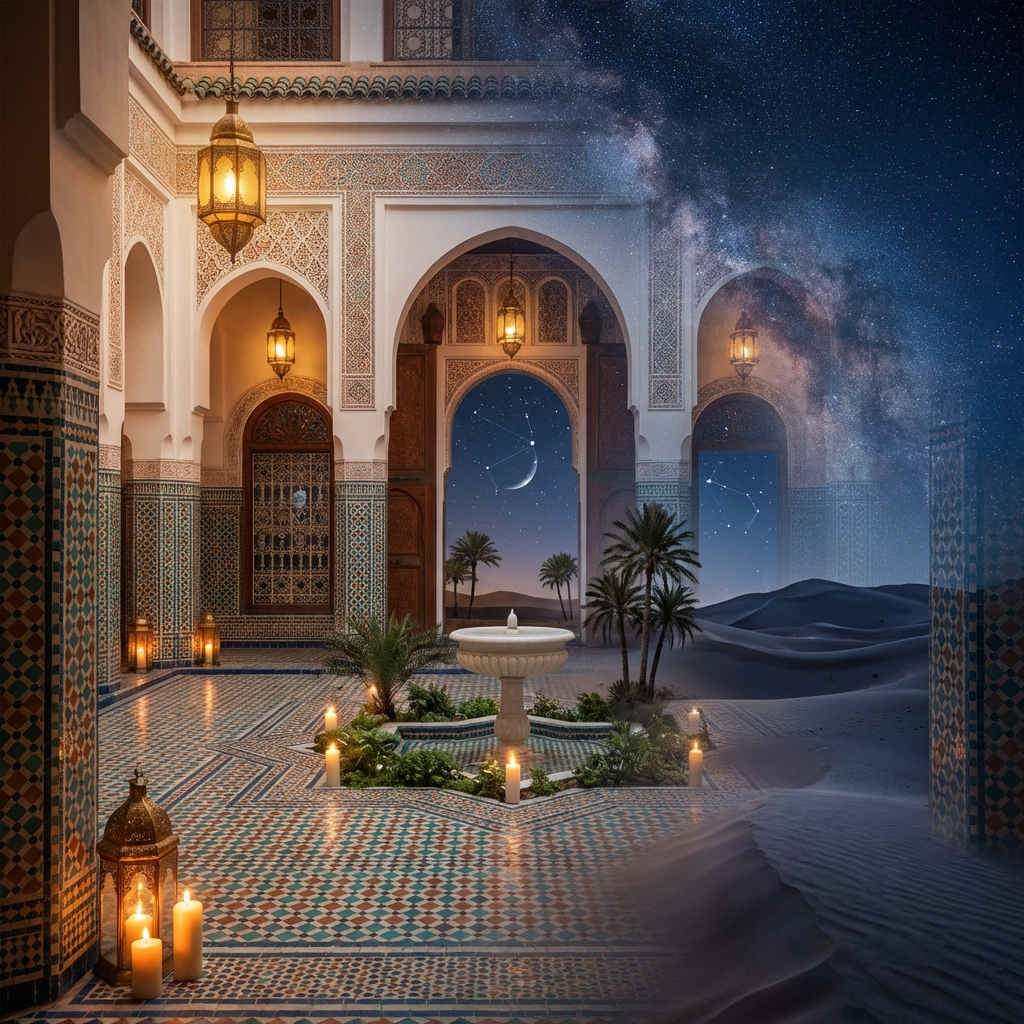 Saharan Riad Dreamscape