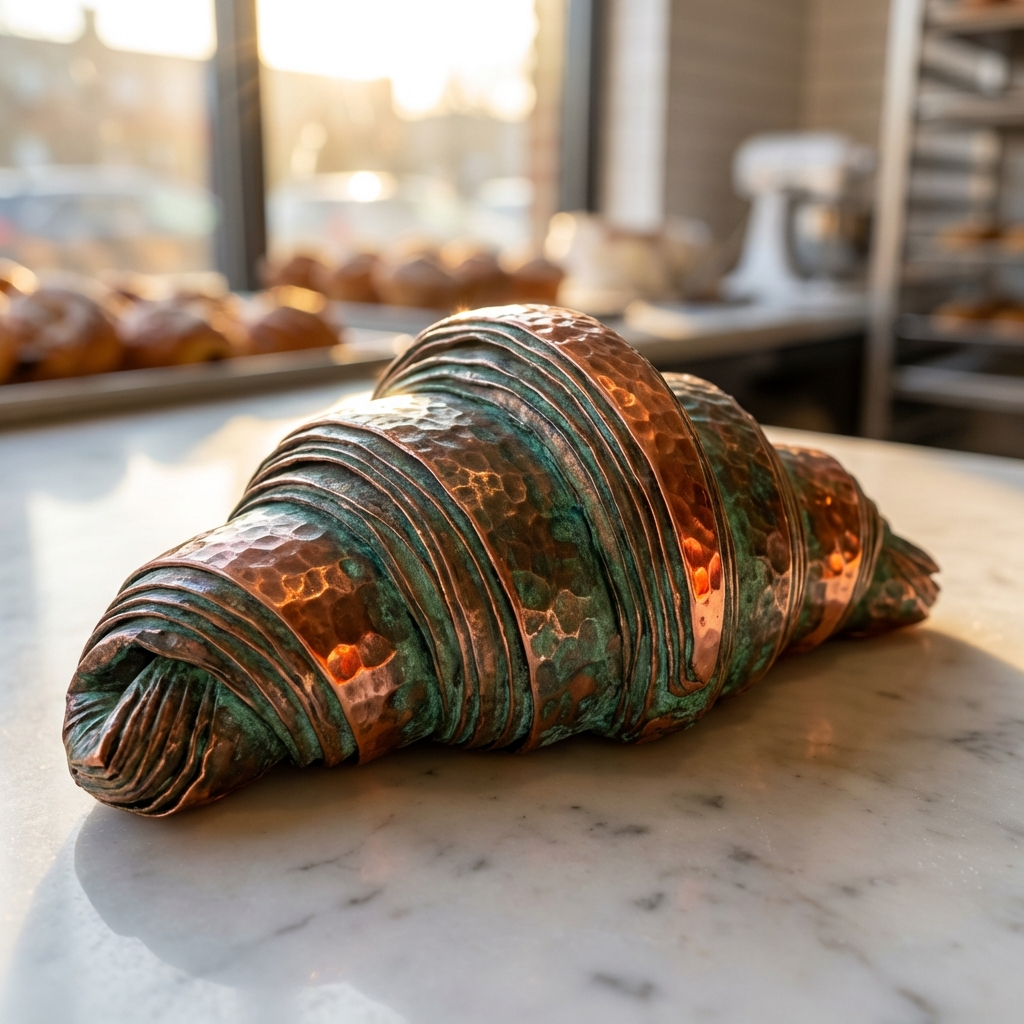 Copper Patina Croissant