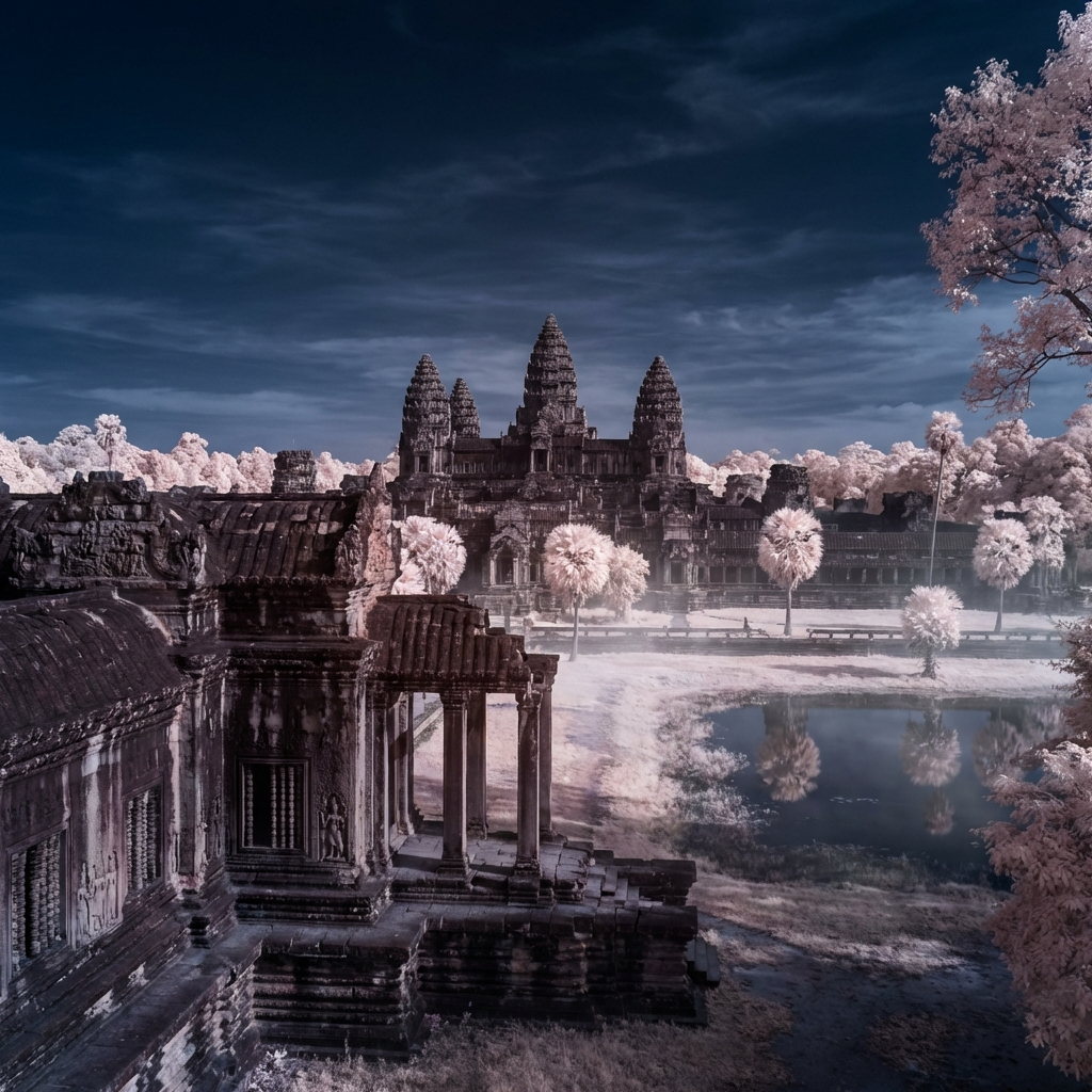 Infrared Angkor Wat