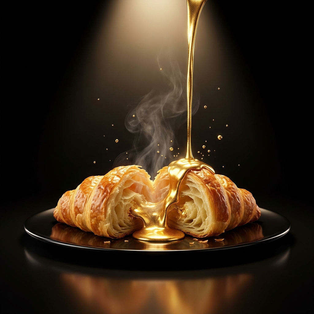 Liquid Gold Croissant