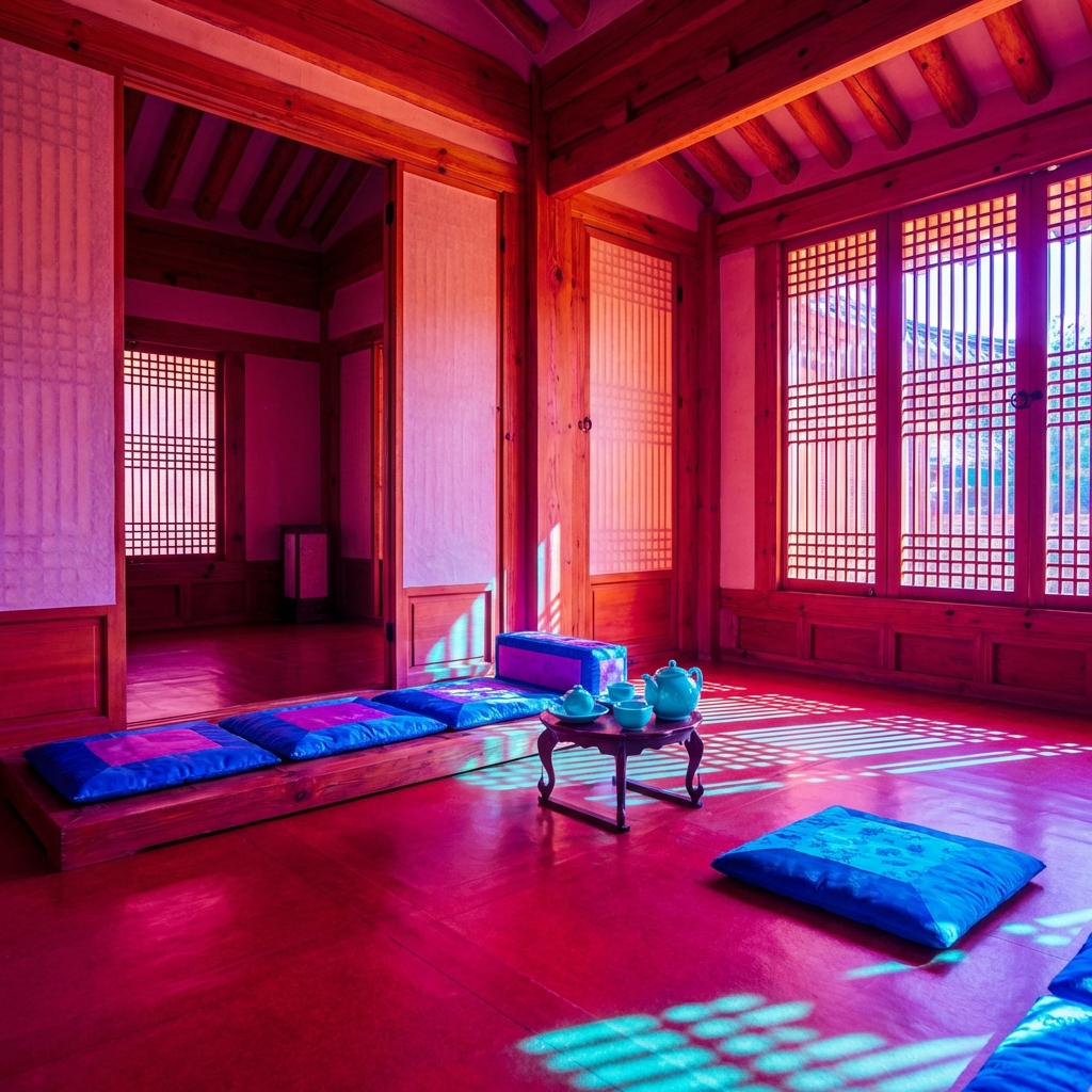 Infrared Hanok Dreamscape